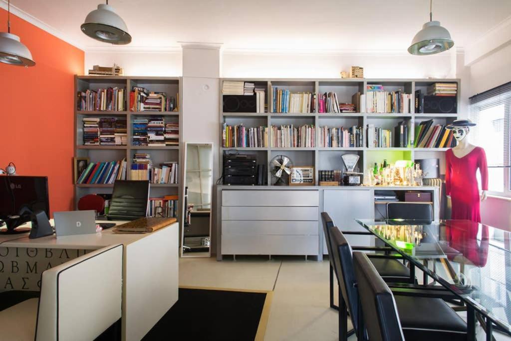 Apartamento Athens Designer'S Loft Downtown Exterior foto