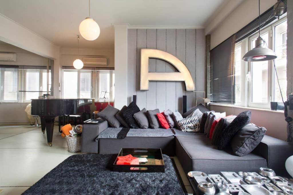Apartamento Athens Designer'S Loft Downtown Exterior foto