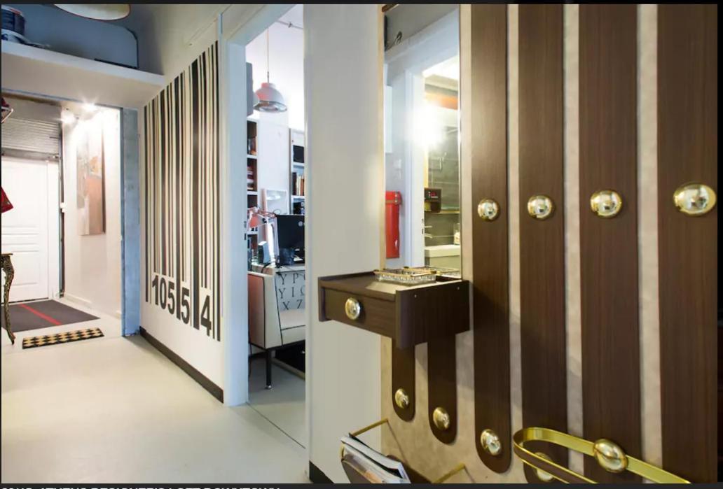Apartamento Athens Designer'S Loft Downtown Exterior foto