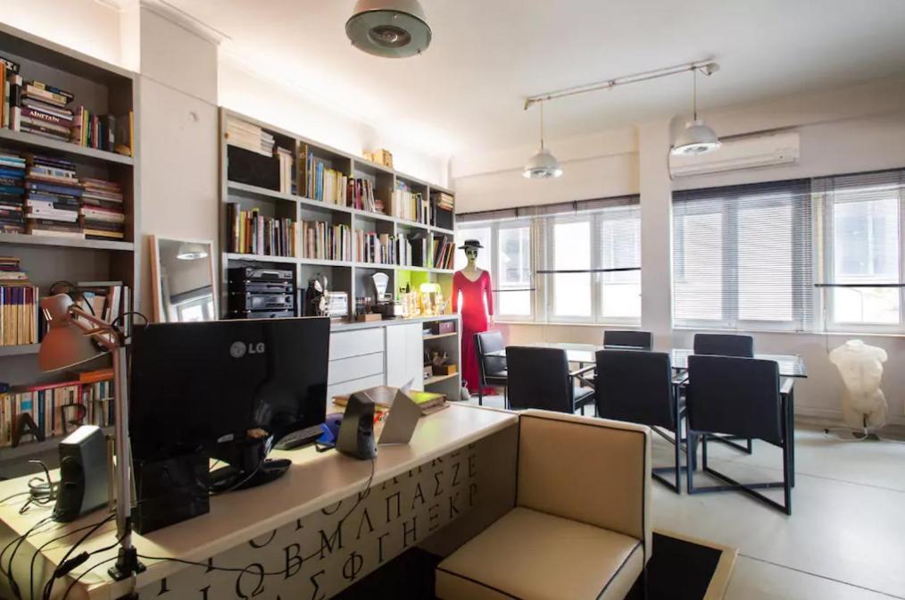 Apartamento Athens Designer'S Loft Downtown Exterior foto